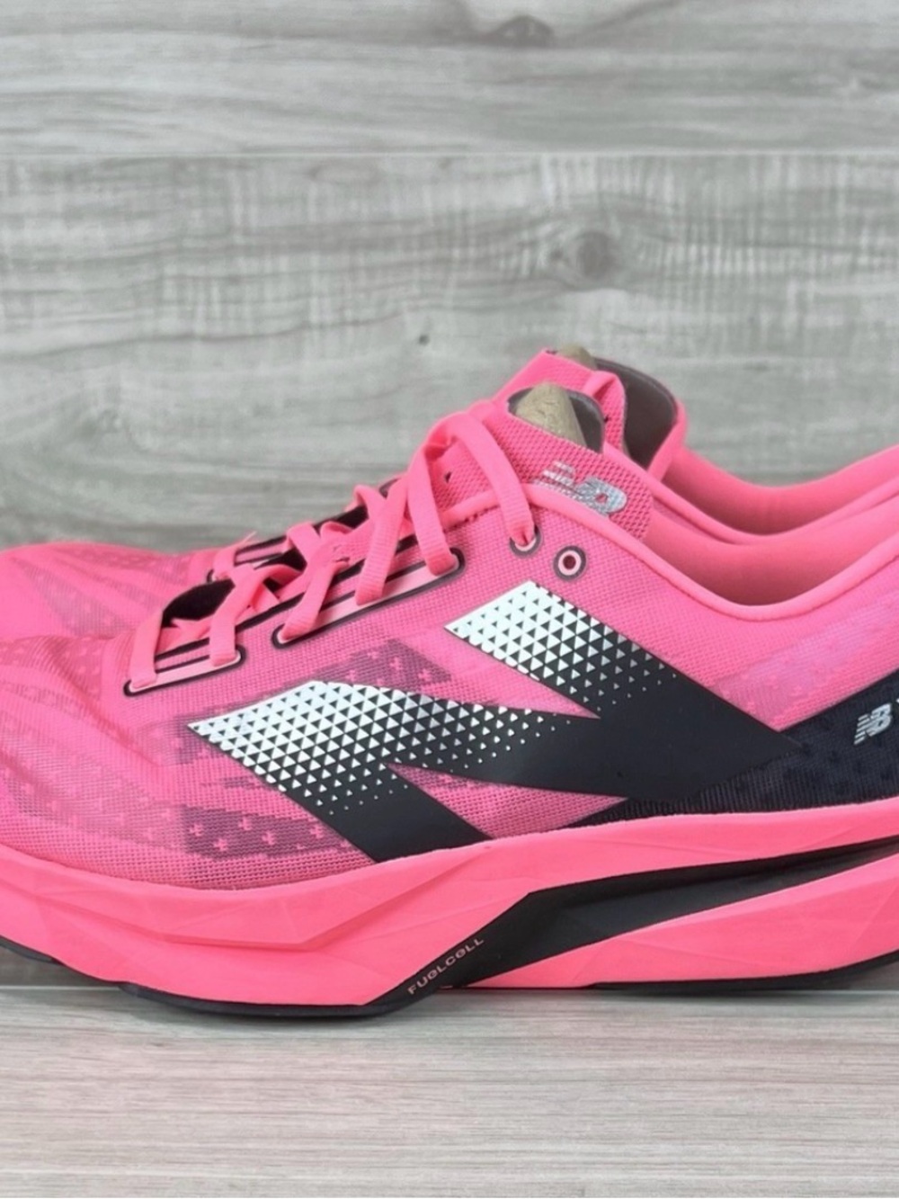 New Balance Pink and Black Men's FuelCell Rebel v4